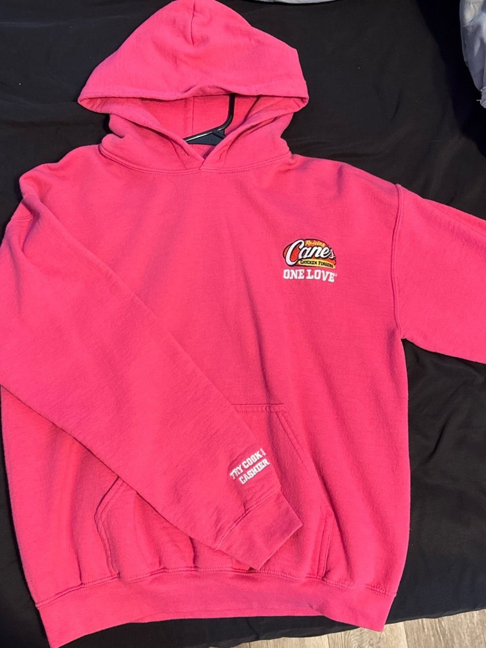 'One Love' Pink Crewneck Hoodie